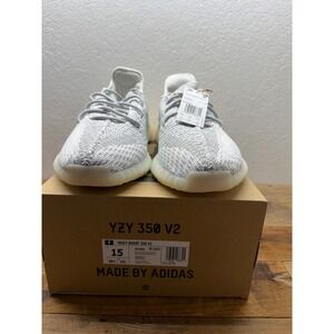 Adidas Yeezy Boost 350 V2 Static Non-Reflective Grey White EF2905 Mens Size 15